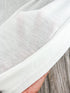 White Knit Jersey Fabric Designer Fabric by the yard ATK00539R